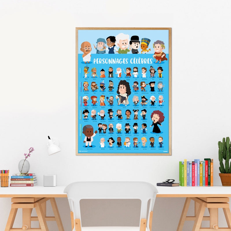 Poster et stickers - personnages célèbres-Poppik-Super Châtaigne-Collages & Coloriages : Product type