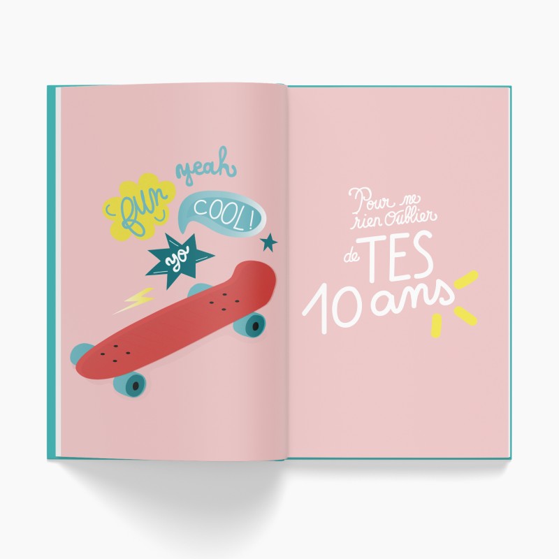 Pour ne rien oublier de ton enfance - Cahier de souvenirs de 2 à 10 ans-Minus Éditions-Super Châtaigne-Livres & Cie : Product type