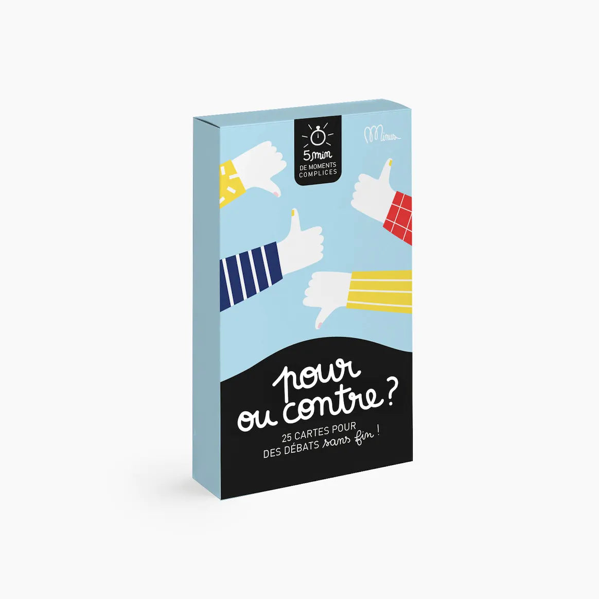 Pour ou contre ?-Minus Éditions-Super Châtaigne-Jeux de société : Product type