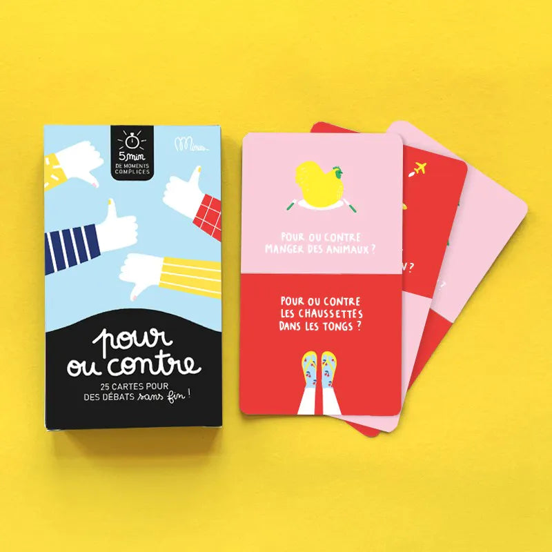 Pour ou contre ?-Minus Éditions-Super Châtaigne-Jeux de société : Product type