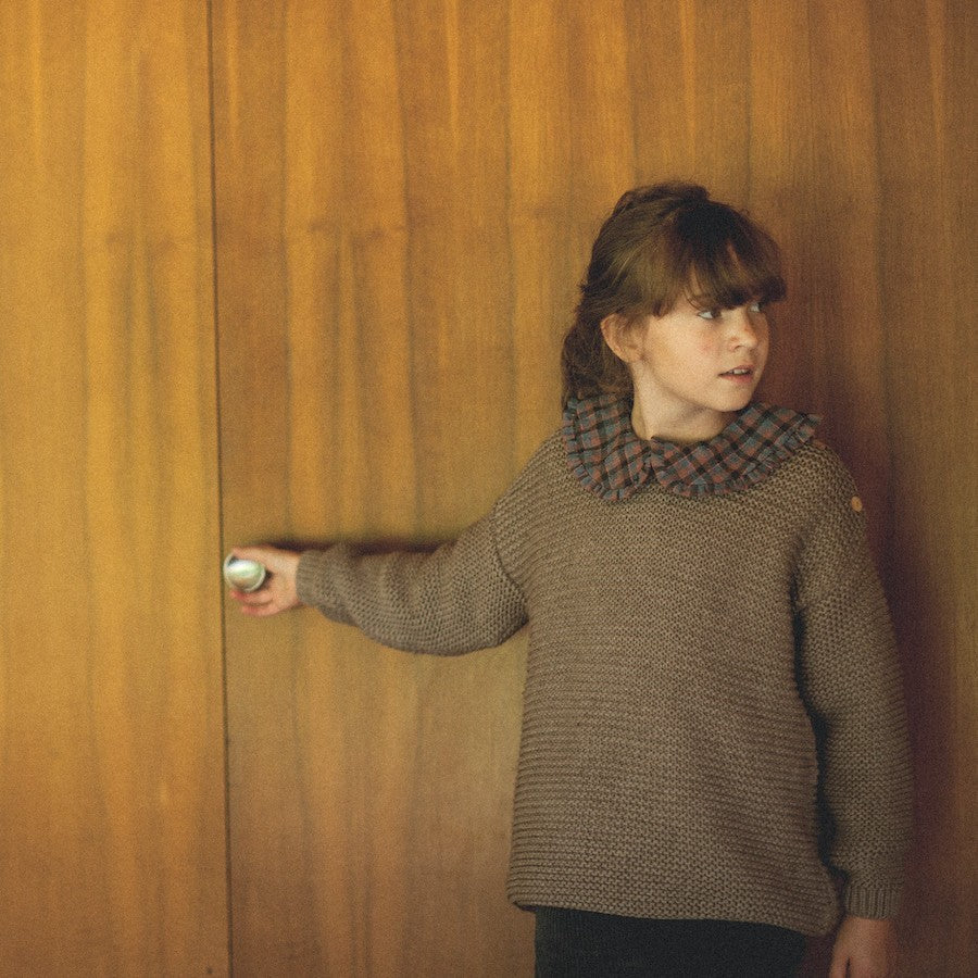 Pull Maille | Taupe-Apaches Collections-Super Châtaigne-outlet : Product type