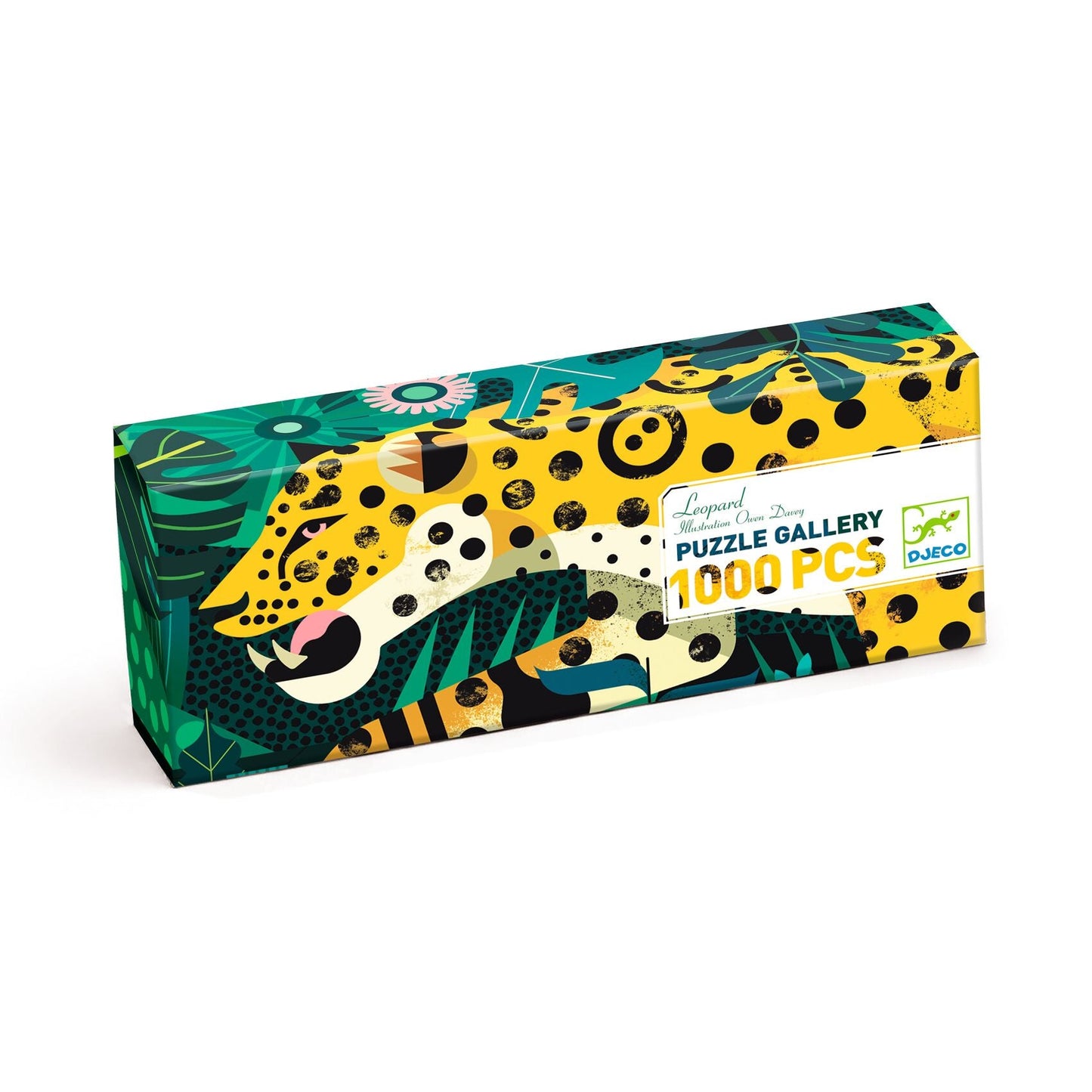 Puzzle 1000 pièces | Léopard-Djeco-Super Châtaigne-Puzzle : Product type