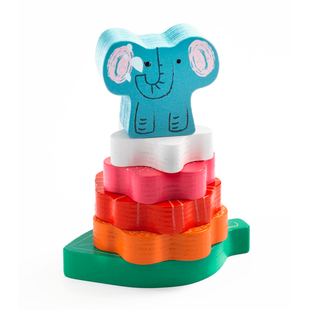 Puzzle à assembler | Puzz & Stack-Djeco-Super Châtaigne-Puzzle : Product type