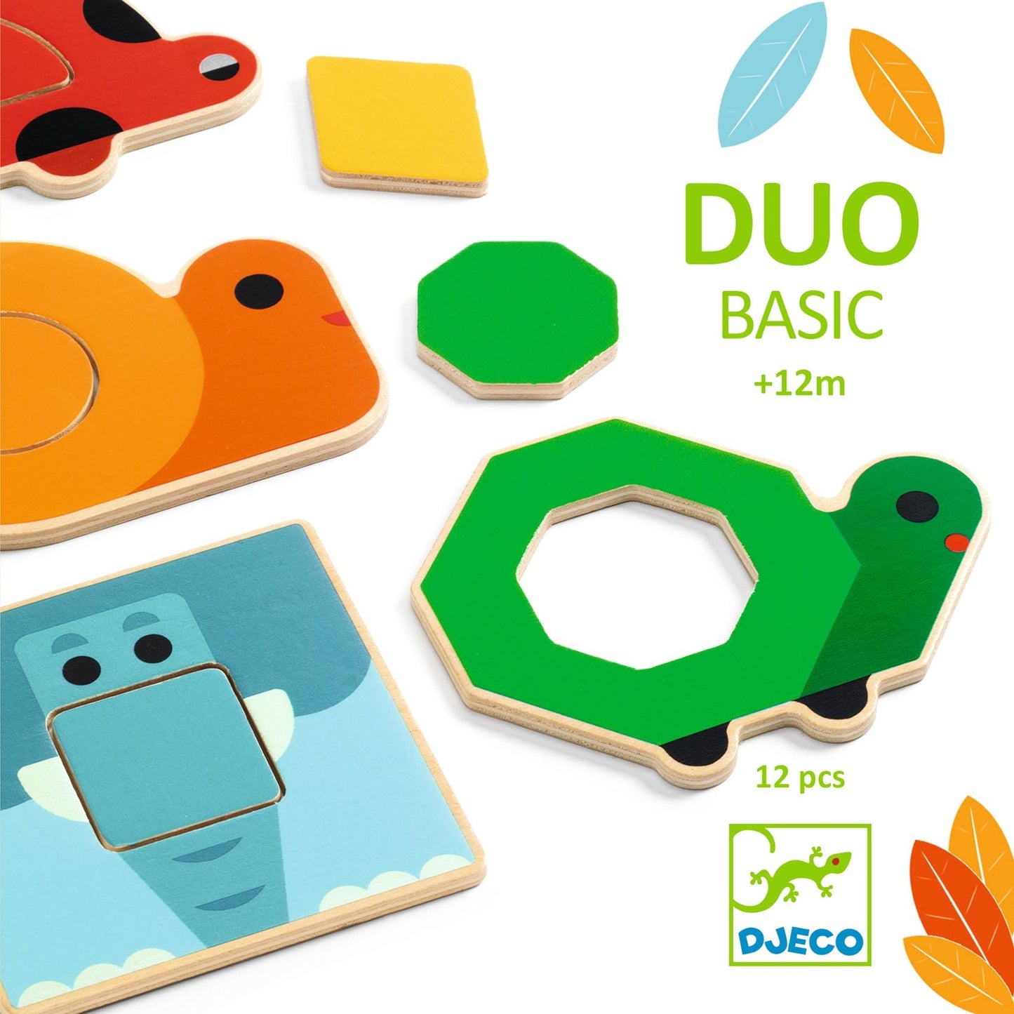 Puzzle l Duo animaux-Djeco-Super Châtaigne-Puzzle : Product type