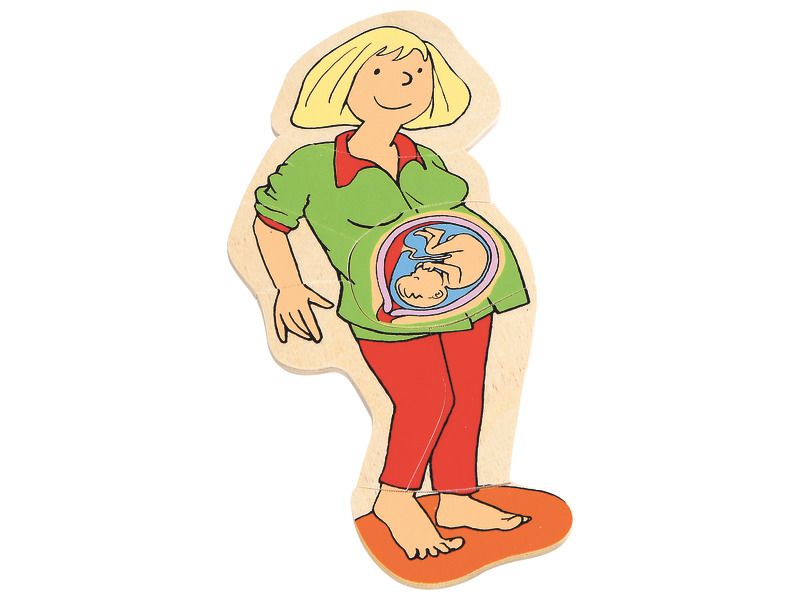 Puzzle le corps humain - Maman et bébé-Beleduc-Super Châtaigne-Puzzle : Product type