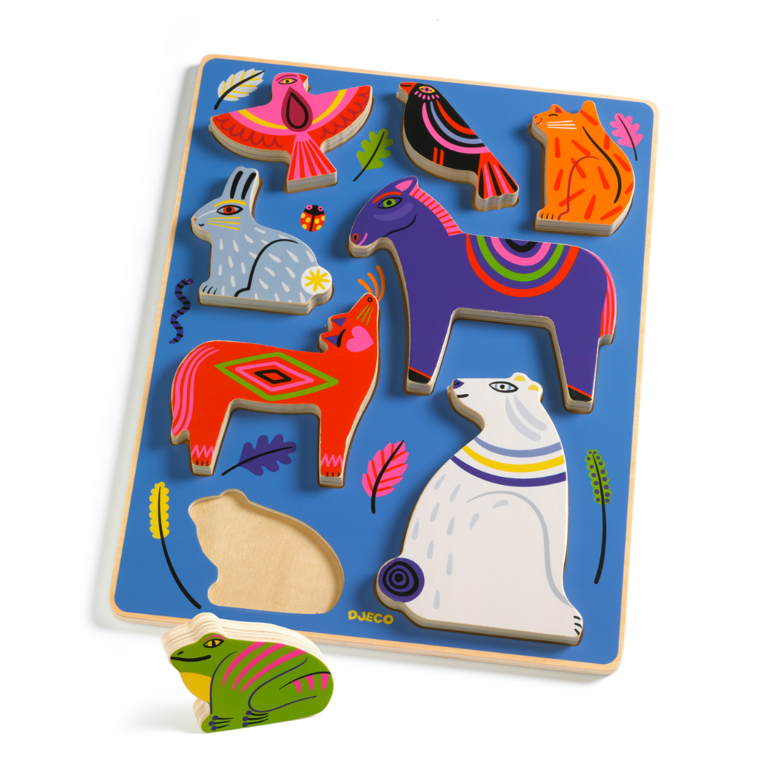 Puzzle | Nora & Co-Djeco-Super Châtaigne-Puzzle : Product type