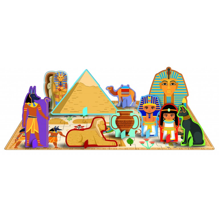 Q-Box | L'Egypte-sassi-Super Châtaigne-Jeux éducatifs : Product type
