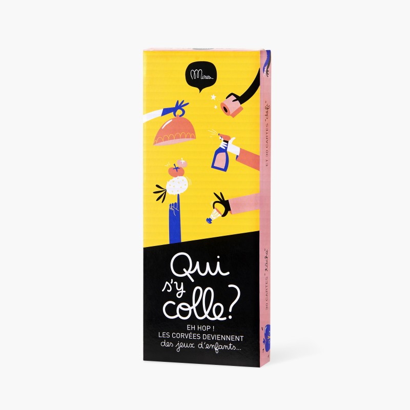 Qui s'y colle ? Et les corvées deviennent des jeux-Minus Éditions-Super Châtaigne-Jeux de société : Product type