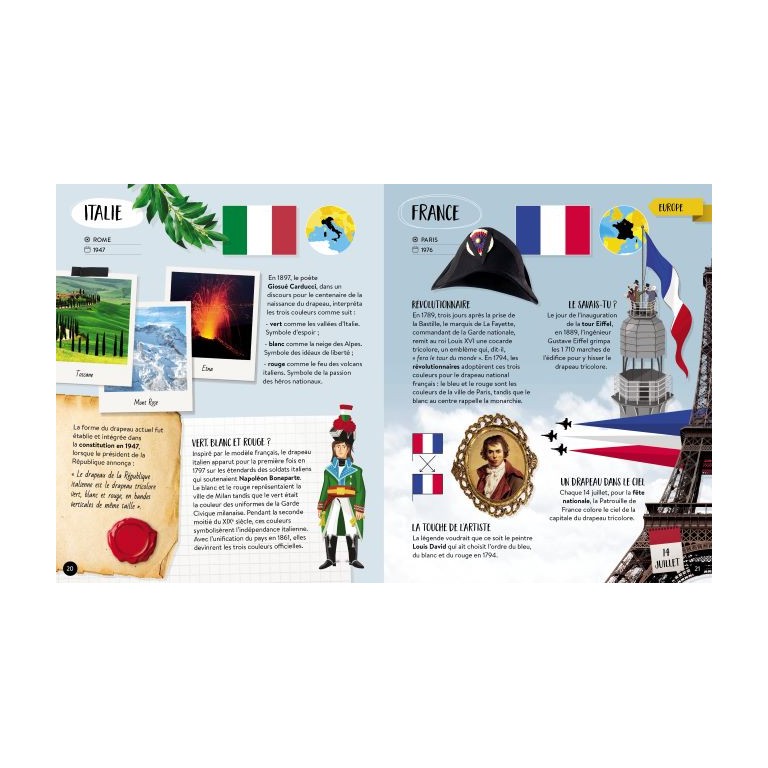 Quoi, Comment, Pourquoi. Les Drapeaux-Sassi-Super Châtaigne-Livres & Cie : Product type