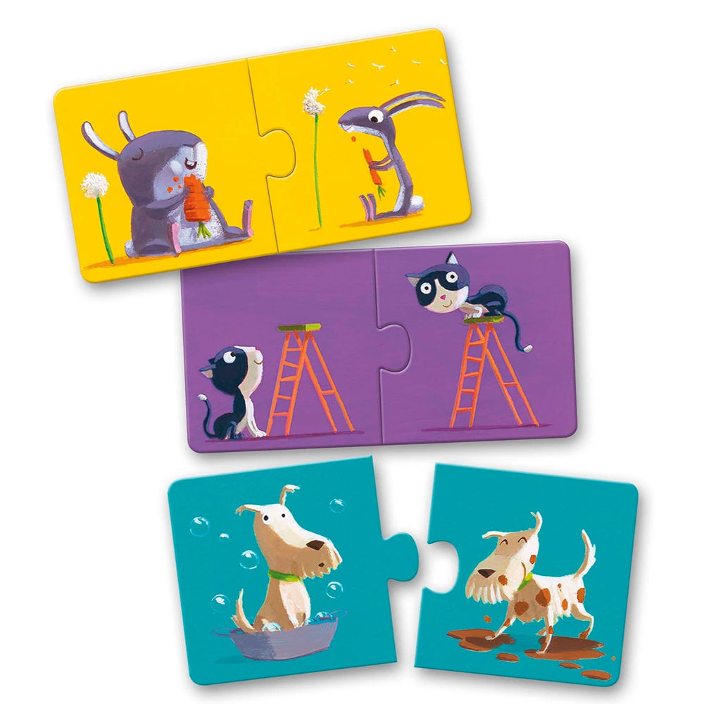 Puzzle duo | Les contraires