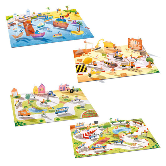 Stickers à relever| Les Véhicules