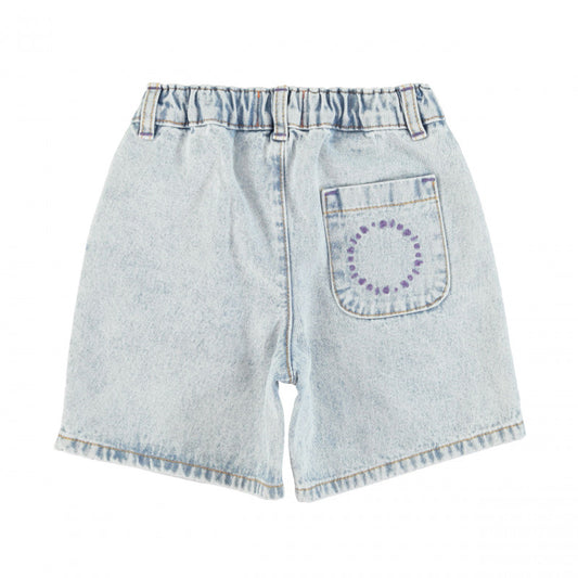 Short | Washed Blue Denim