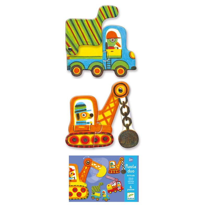 Puzzle duo | véhicule