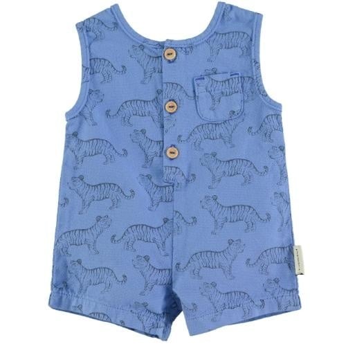 Baby Short | Blue & Black | Tigers