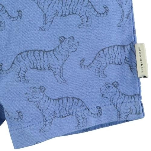 Baby Short | Blue & Black | Tigers