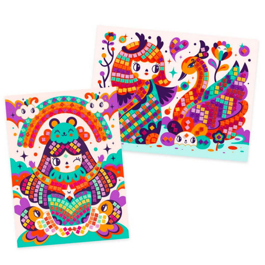 Mosaïques | mousse pailletée