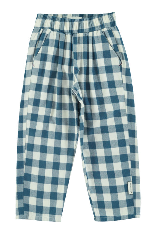 Pantalon | Blue & White