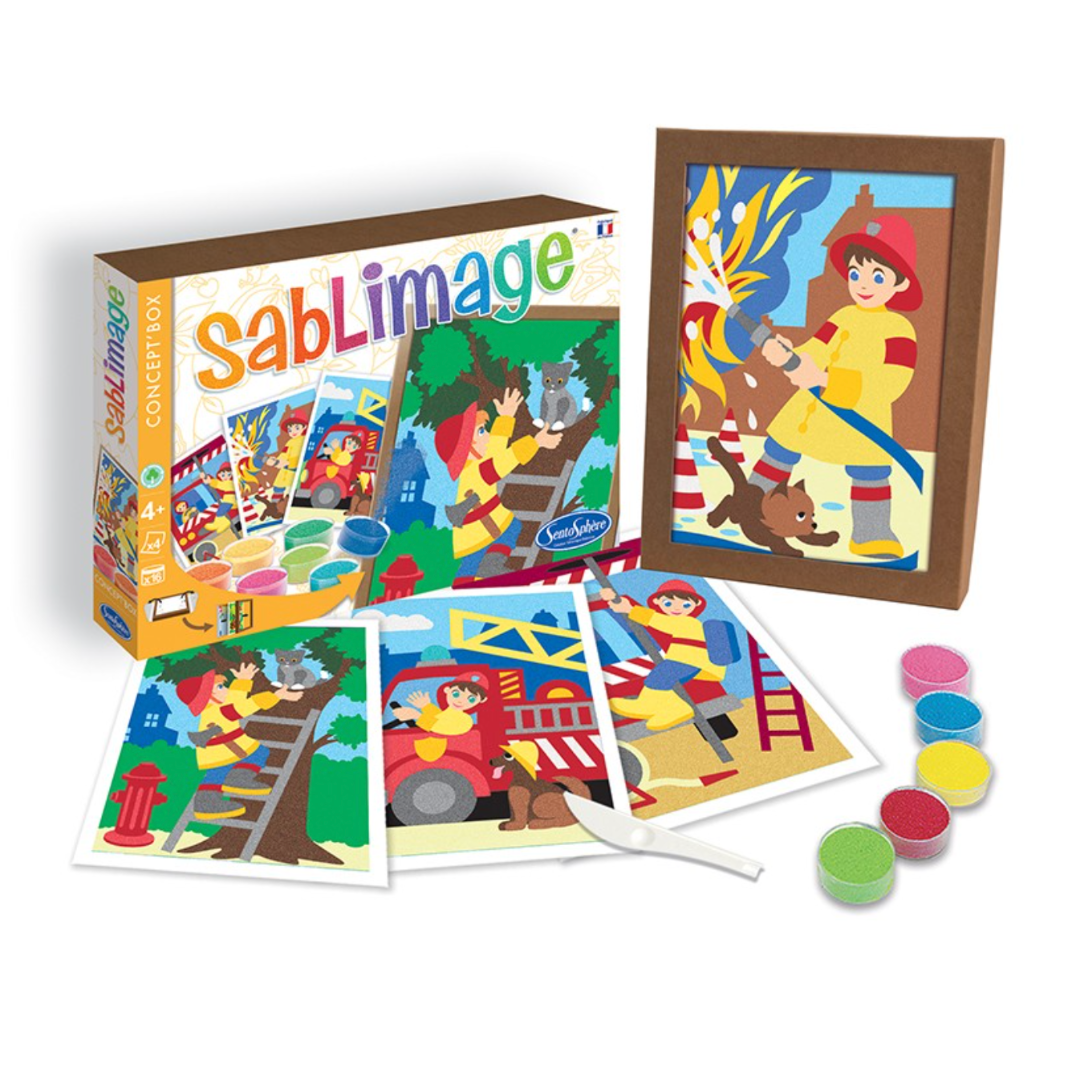 Sablimage | Pompiers-Sentosphère-Super Châtaigne-Création & Fabrication : Product type