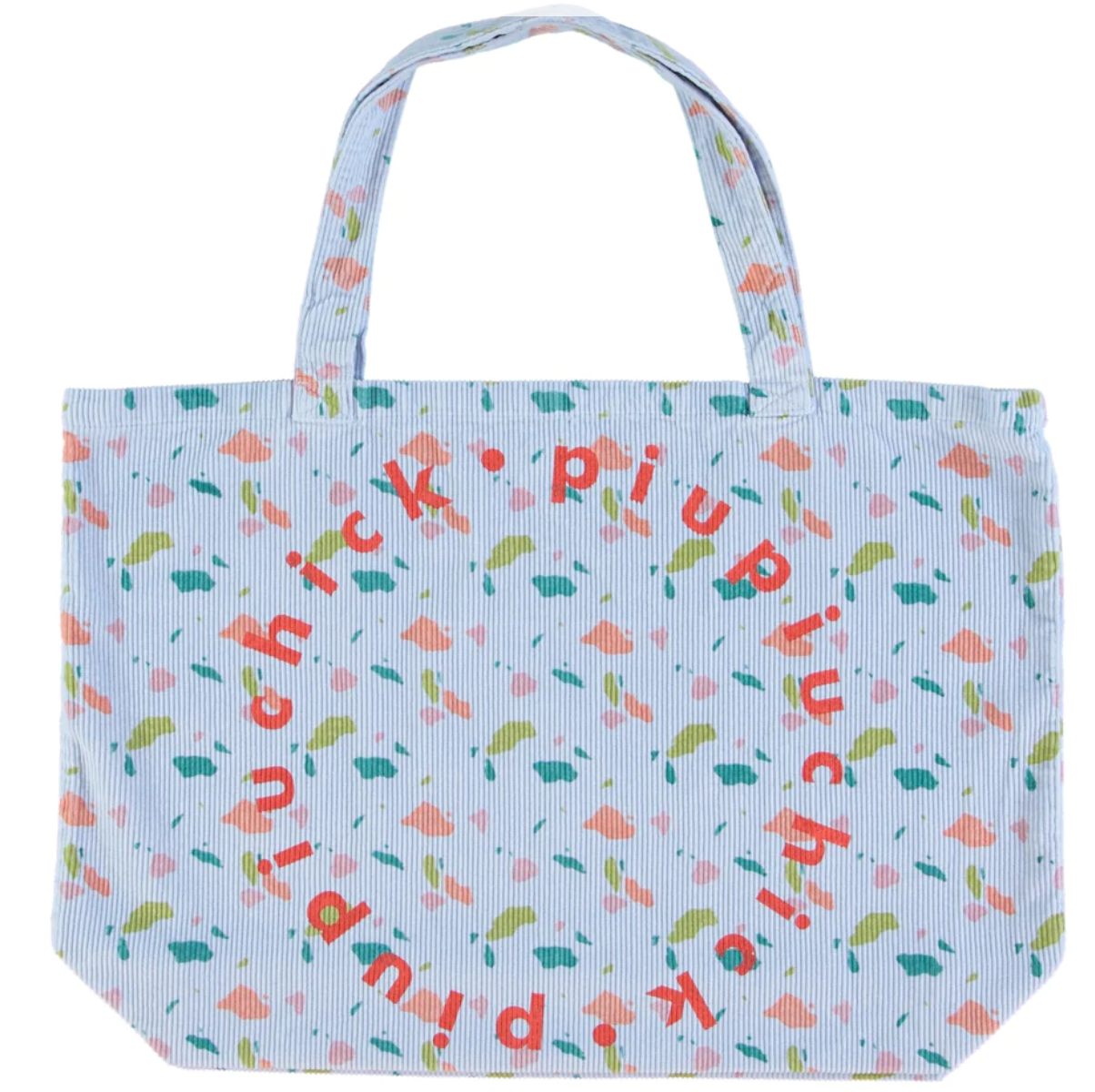 Sac XL | Bleu avec formes-Piu Piu Chick-Super Châtaigne-Accessoires : Product type