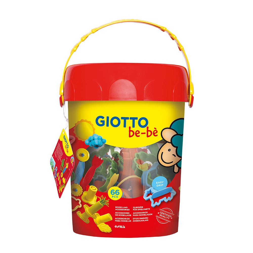 Seau d'accessoires de modellage-Giotto-Super Châtaigne-Matériel : Product type