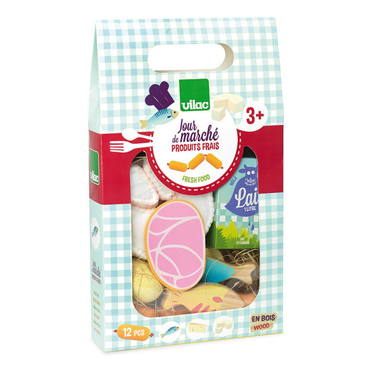 Set en bois | Jour de marché-Vilac-Super Châtaigne-Imitation : Product type