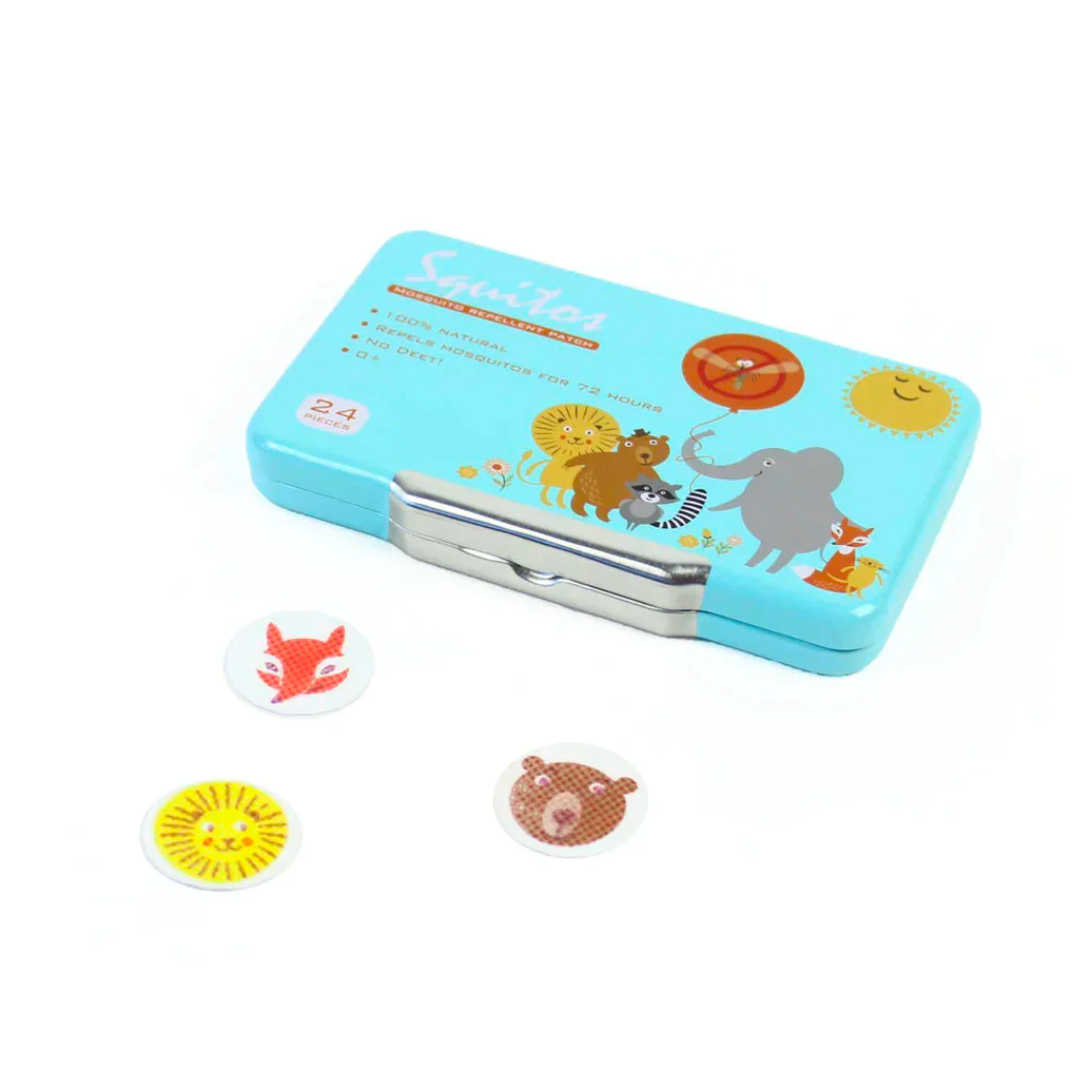 Squitos Autocollant anti-moustique - 24 pièces-Squitos-Super Châtaigne-Beauté & Soins : Product type