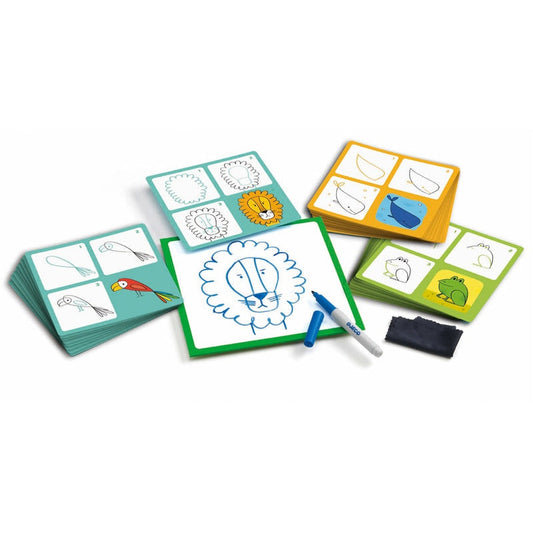 Step by step | Animals and co-Djeco-Super Châtaigne-Jeux éducatifs : Product type