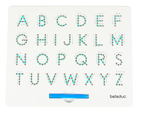 Tableau magnétique alphabet-Beleduc-Super Châtaigne-Jeux éducatifs : Product type