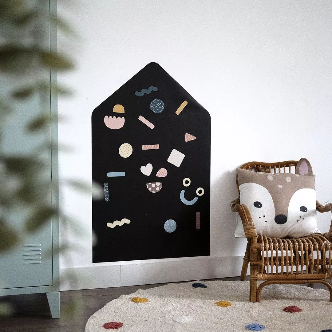 Tableau magnétique noir | Maison