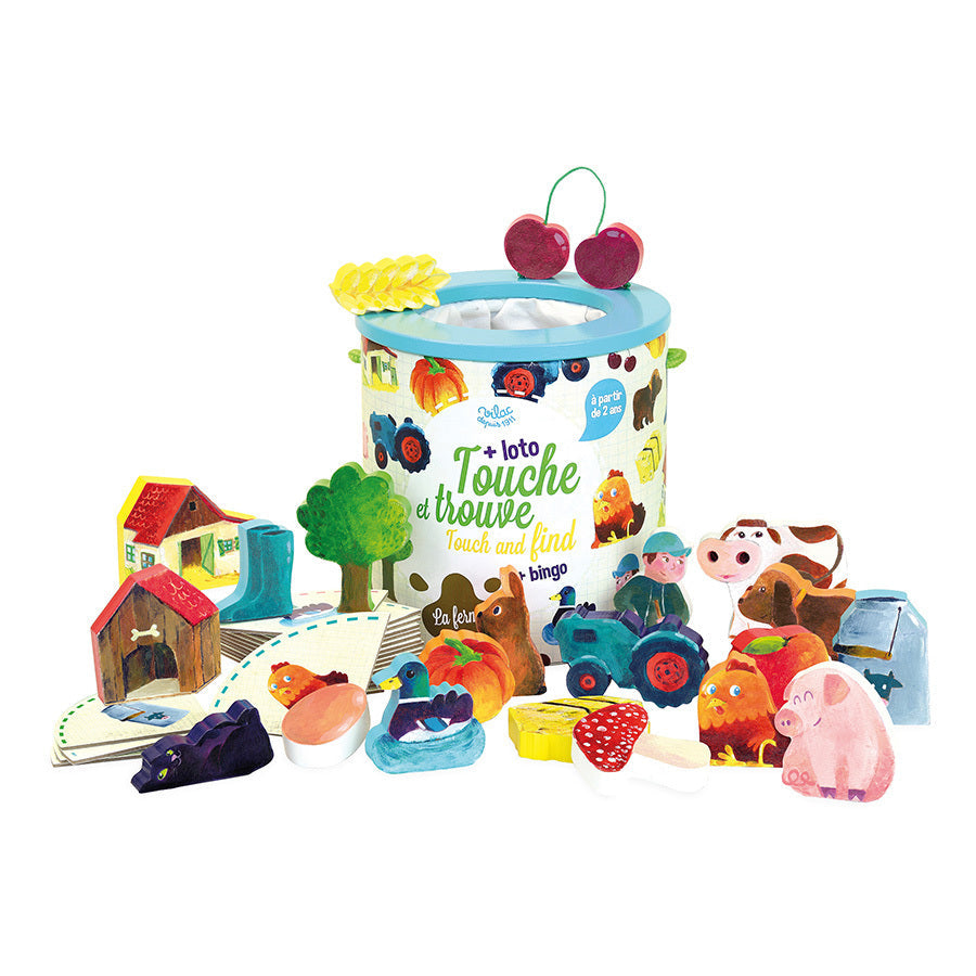 Touche & Trouve | La ferme-Vilac-Super Châtaigne-Jeux éducatifs : Product type