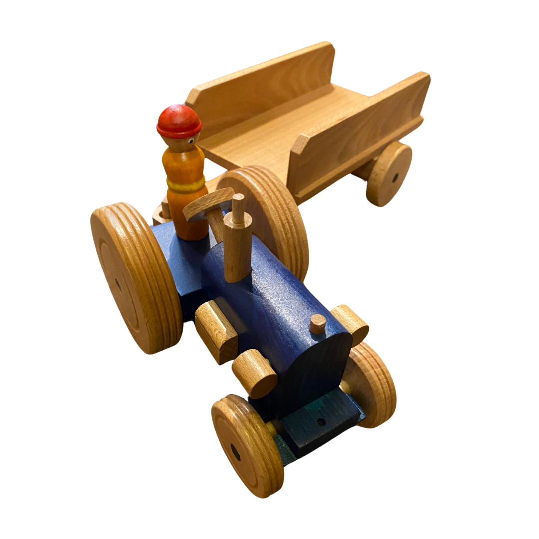 Tracteur remorque | Bleu-Cantarelli-Super Châtaigne-Imitation : Product type