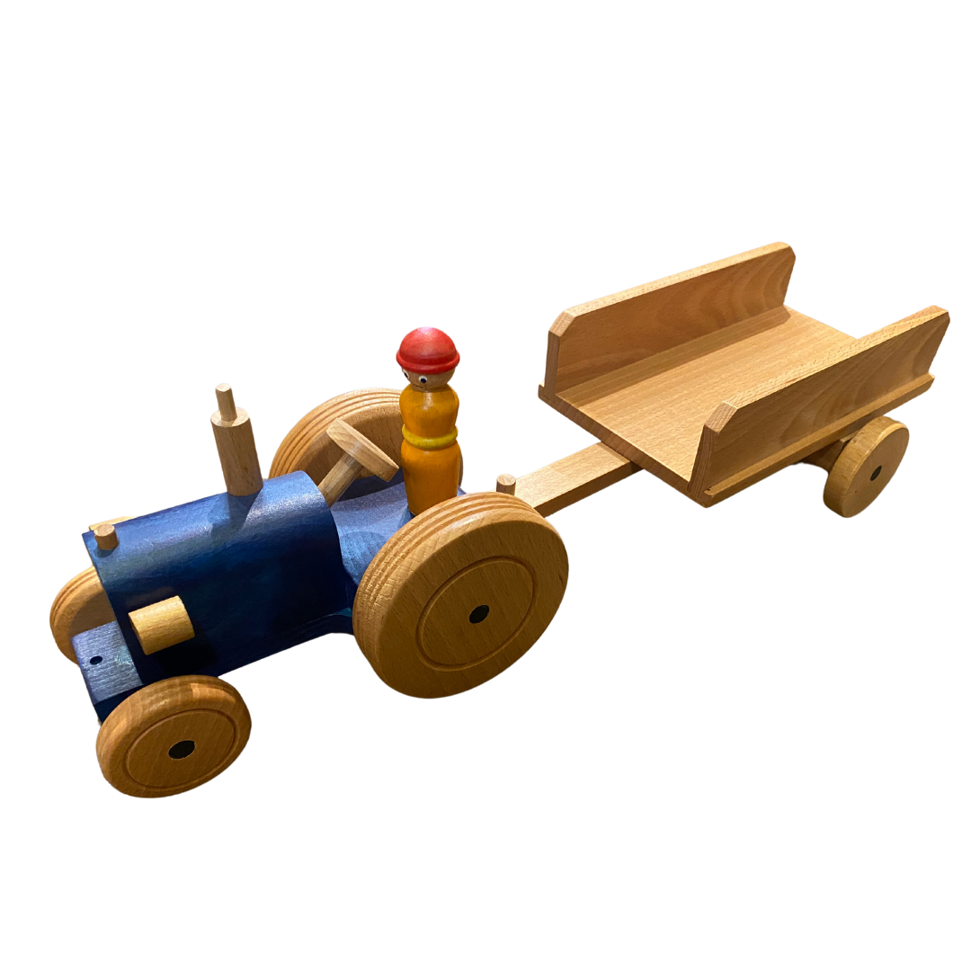 Tracteur remorque | Bleu-Cantarelli-Super Châtaigne-Imitation : Product type
