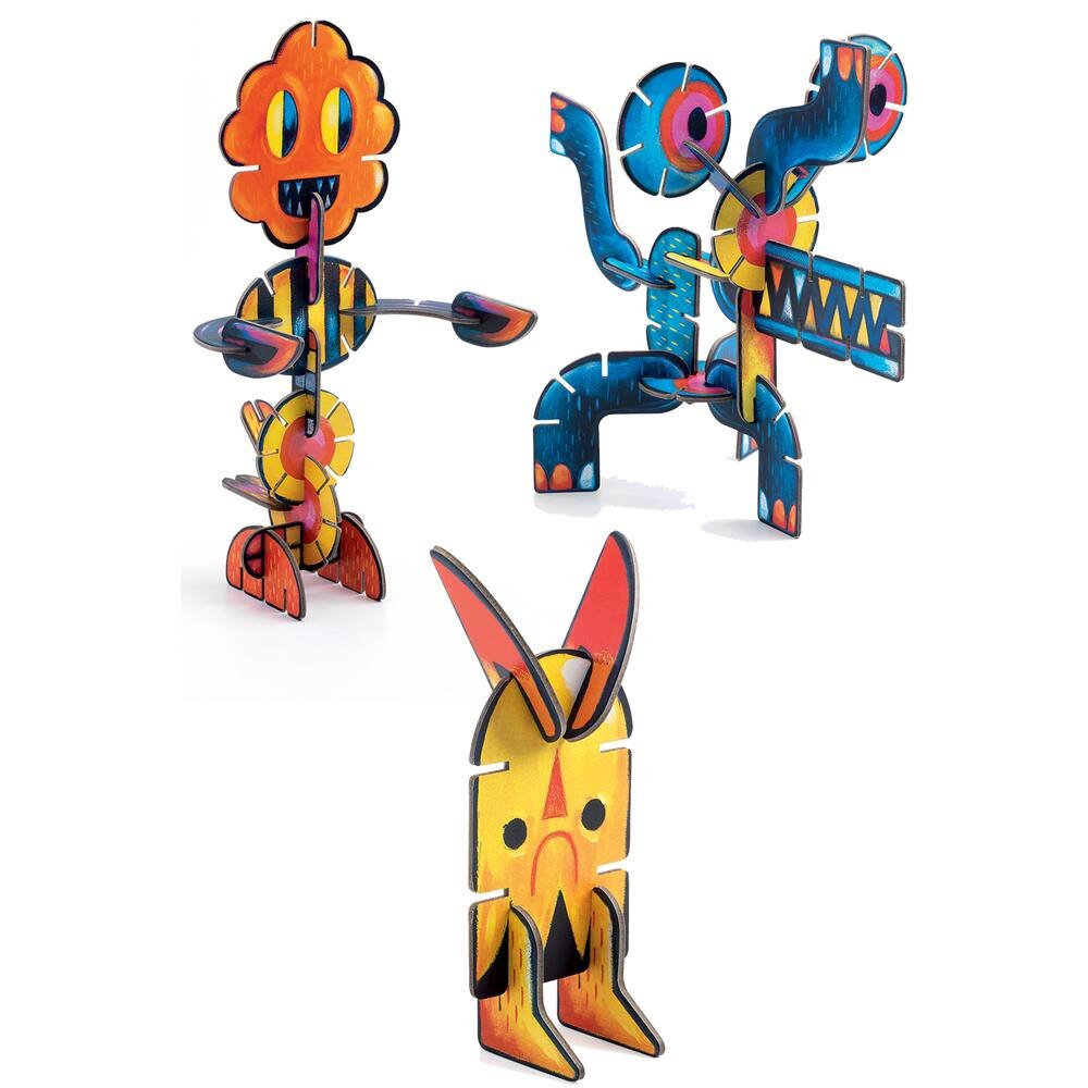 Volubo - création de personnages-Djeco-Super Châtaigne-Jeux éducatifs : Product type