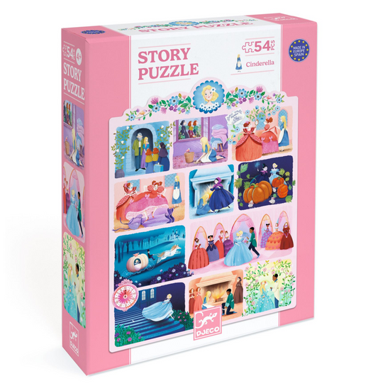 Puzzle planche histoire | Cendrillon