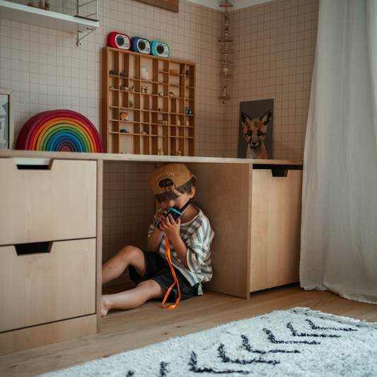 Talkie-Walkie Kidytalk | Bleu & Rouge