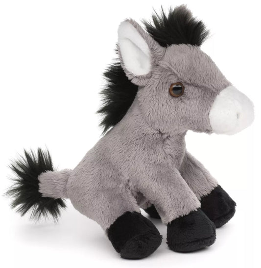 Peluche | Âne gris