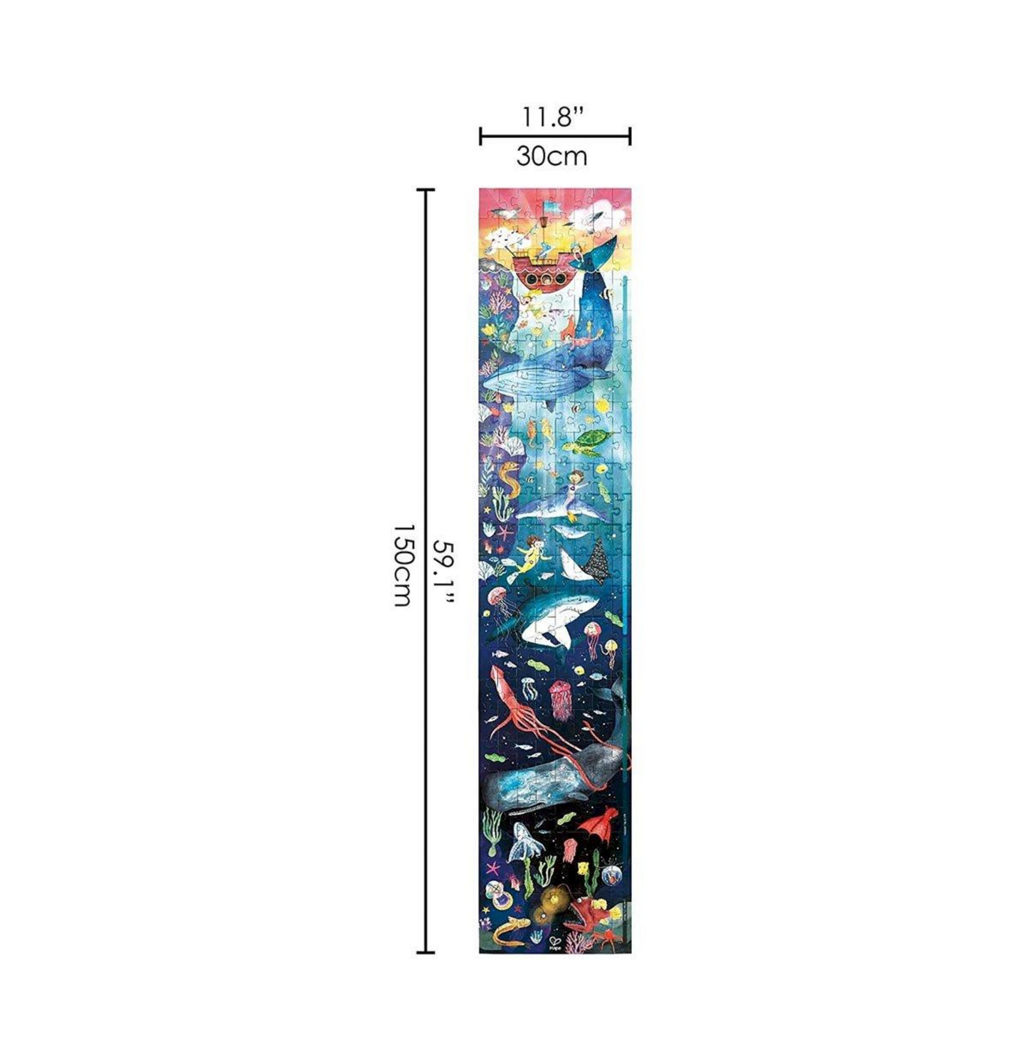 Puzzle fluorescent | XXL Vie acquatique