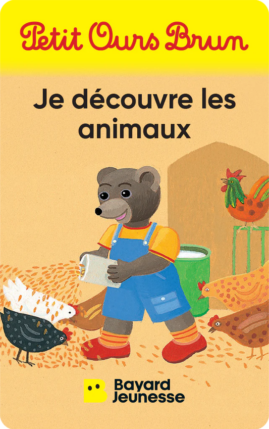 Carte Yoto | Petit Ours Brun : Je découvre les animaux