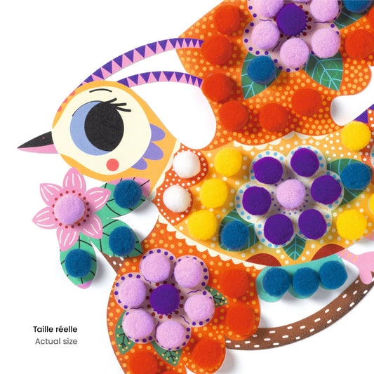 Tableaux pompons | Animaux panachés