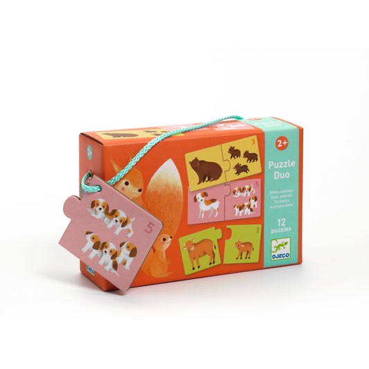 Puzzle Duo | Bébé animaux