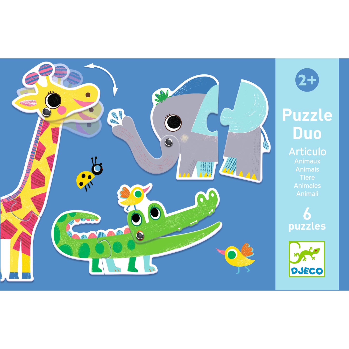 Puzzle duo | Articulo Animaux