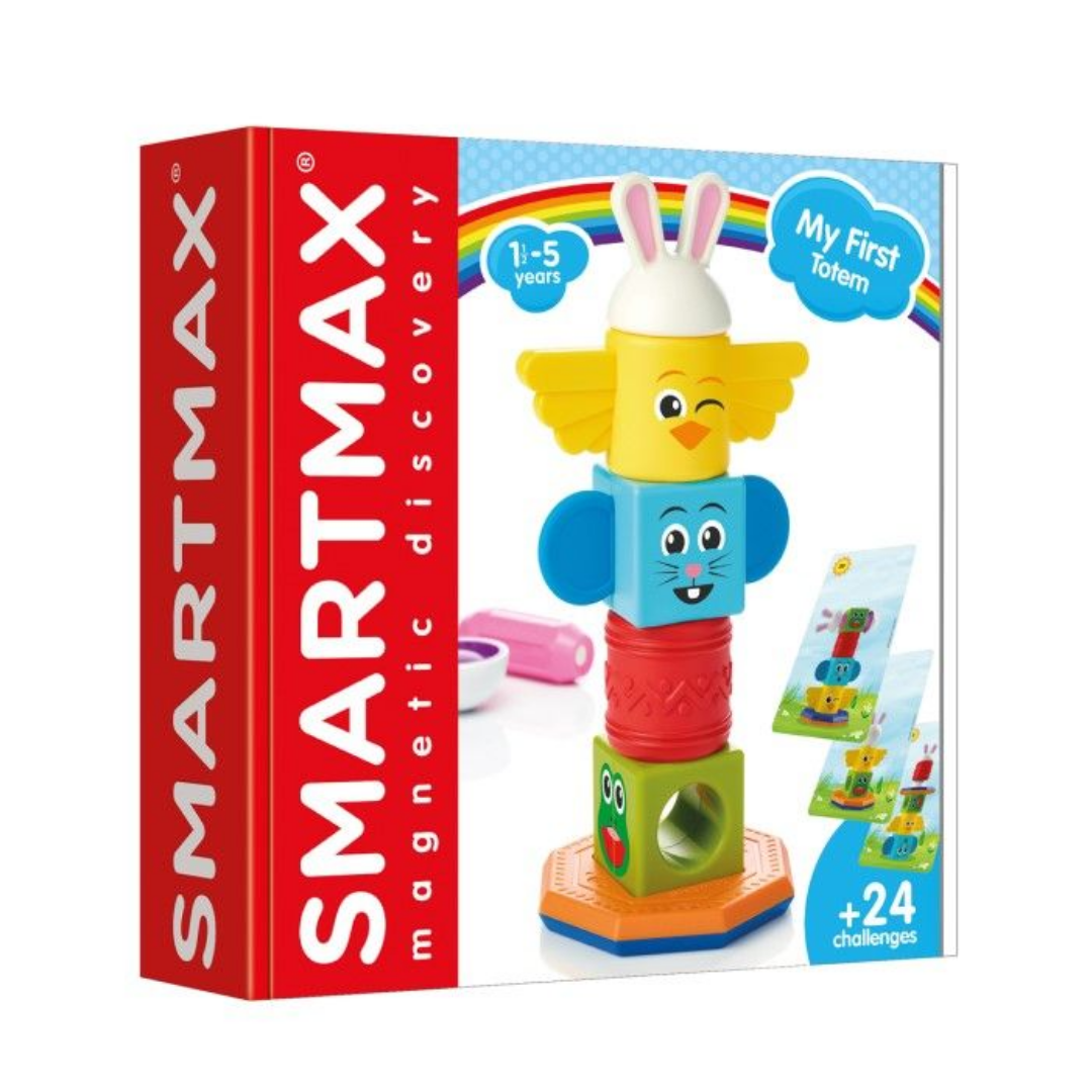 Aimants | Mon premier totem-Smart Games-Super Châtaigne-Puzzle : Product type