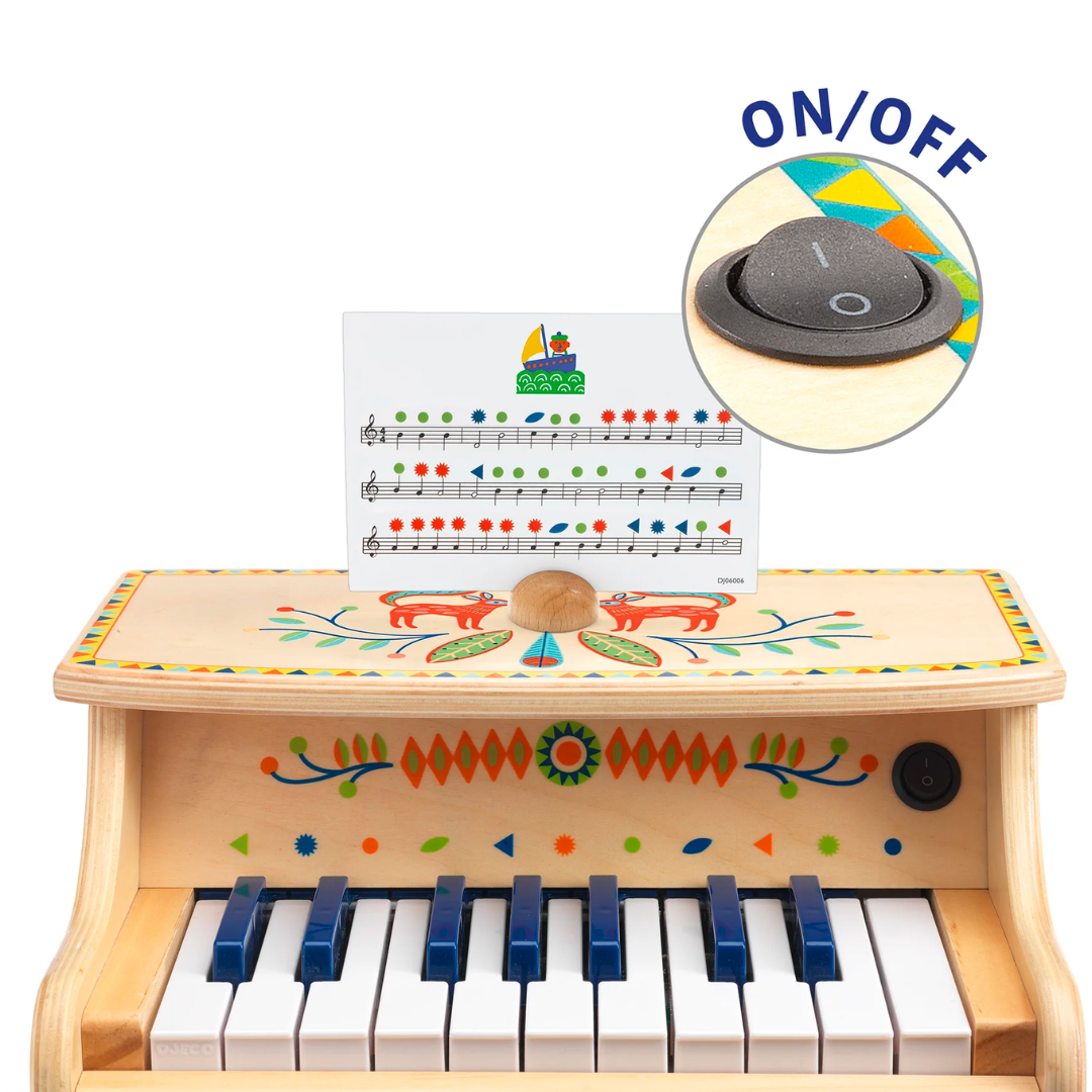 Animaboo - Piano électronique-Djeco-Super Châtaigne-Musique : Product type