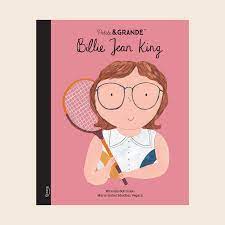 Billie Jean king - Petite&Grande-Kimane Éditions-Super Châtaigne-Livres & Cie : Product type