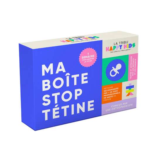 Boîte STOP Tétine-La Tribu Happy Kids-Super Châtaigne-Jeux éducatifs : Product type