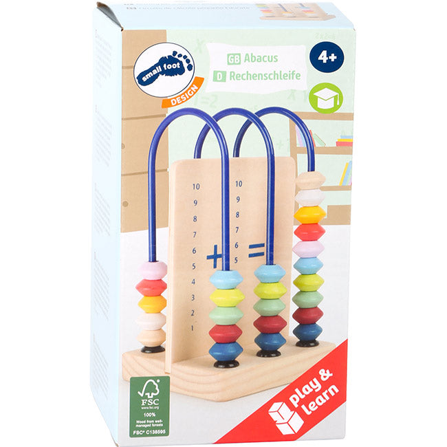 Boulier pour les Mathématiques-Small Foot-Super Châtaigne-Jeux éducatifs : Product type