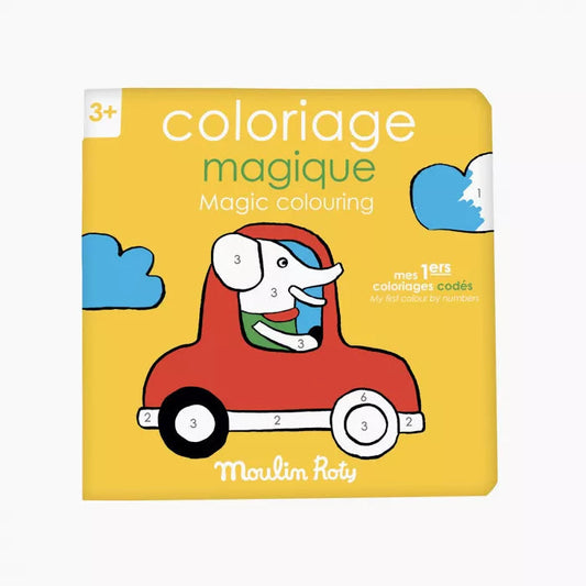 Cahier de coloriages magiques-Moulin Roty-Super Châtaigne-Collages & Coloriages : Product type
