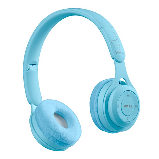 Casque audio Bluetooth | Bleu pastel-Lalarma-Super Châtaigne-Livres & Cie : Product type