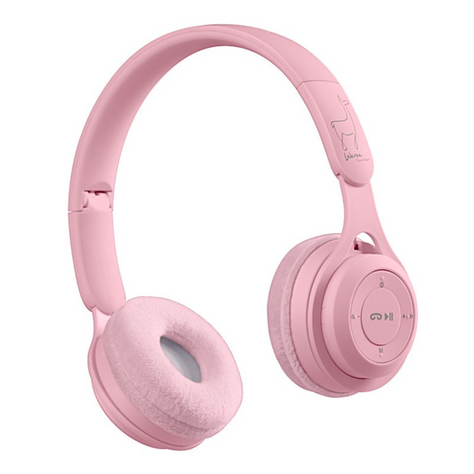 Casque audio Bluetooth | Rose pastel-Lalarma-Super Châtaigne-Livres & Cie : Product type