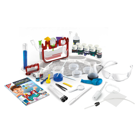 Chimie lab - Maxi coffret pour 200 expériences-Buki-Super Châtaigne-Jeux éducatifs : Product type